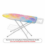 1-Piece Colorful Starry Sky Style Gentle Swirling Galaxy Household  Ironing Board Cover, Universal Size, Without Board