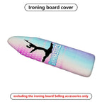 1-Piece Gymnastics Silhouette Star  Ironing Board Cover, Universal Size, Without Board