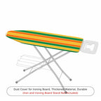 1-Piece Colorful Vibrant Striped  Ironing Board Cover, Universal Size, Without Board