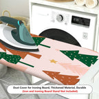 1-Piece Christmas Tree Star Pattern  Ironing Board Cover, Universal Size, Without Board