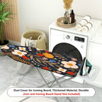 1-Piece Floral Pattern Strawberry Leaf  Ironing Board Cover, Universal Size, Without Board