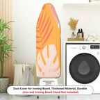 1-Piece Tropical Leaf Abstract Art Ironing  Ironing Board Cover, Universal Size, Without Board