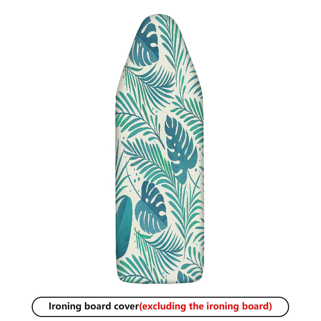 1-Piece Tropical Leaf Pattern Greenery  Ironing Board Cover, Universal Size, Without Board