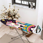 1-Piece Unicorn Rainbow Star  Ironing Board Cover, Universal Size, Without Board