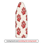 1-Piece Animal Print Paw Cat Dog  Ironing Board Cover, Universal Size, Without Board