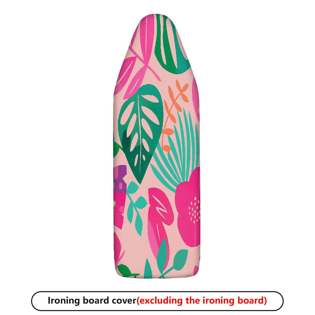 1-Piece Floral Tropical Botanical  Ironing Board Cover, Universal Size, Without Board