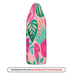 1-Piece Floral Tropical Botanical  Ironing Board Cover, Universal Size, Without Board