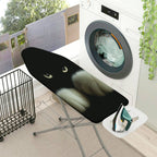 1-Piece Cat Paw Pattern Animal Black  Ironing Board Cover, Universal Size, Without Board