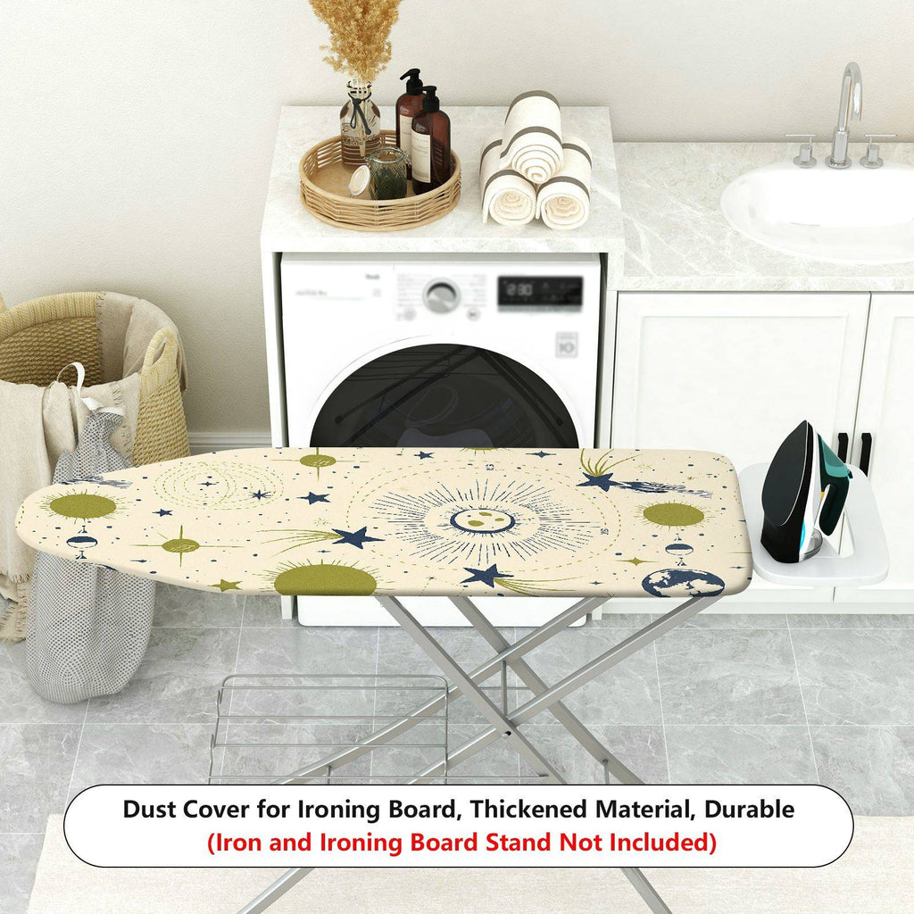 1-Piece Starry Space Celestial  Ironing Board Cover, Universal Size, Without Board