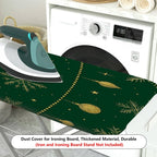 1-Piece Christmas Snowflake Star  Ironing Board Cover, Universal Size, Without Board
