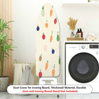 1-Piece Fruit Carrot Pattern Strawberry  Ironing Board Cover, Universal Size, Without Board