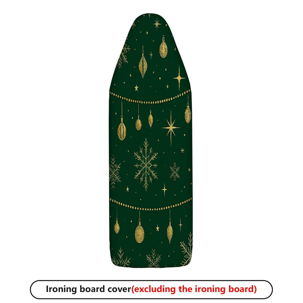 1-Piece Christmas Snowflake Ornament  Ironing Board Cover, Universal Size, Without Board