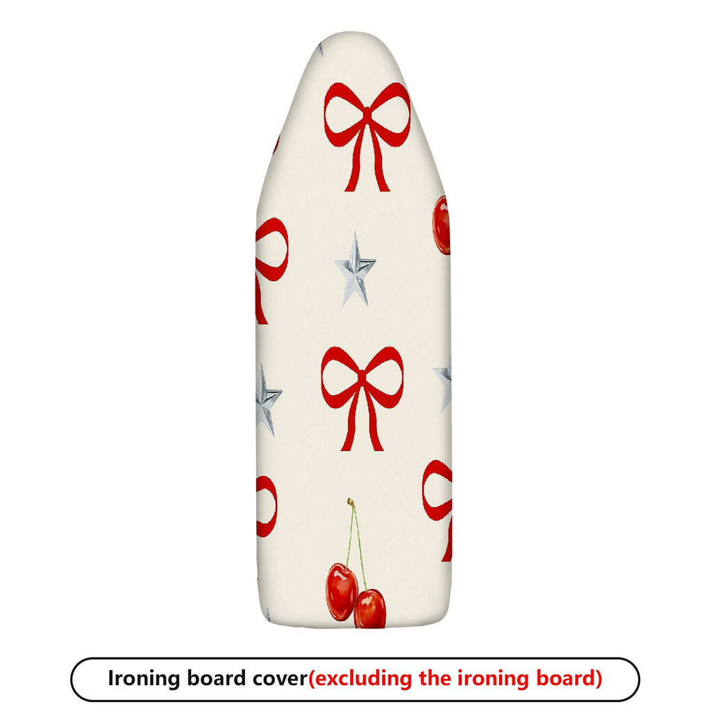 1-Piece Bow Star Cherry  Ironing Board Cover, Universal Size, Without Board