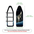 1-Piece Cat Night Star  Ironing Board Cover, Universal Size, Without Board