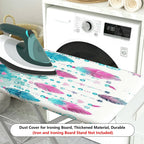 1-Piece Dreamcatcher Feather Pink  Ironing Board Cover, Universal Size, Without Board