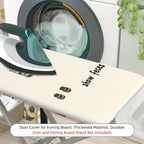 1-Piece Cat Print Fun Playful  Ironing Board Cover, Universal Size, Without Board