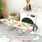 1-Piece Floral Strawberry Botanical  Ironing Board Cover, Universal Size, Without Board
