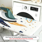 1-Piece Rocket Planet Star  Ironing Board Cover, Universal Size, Without Board