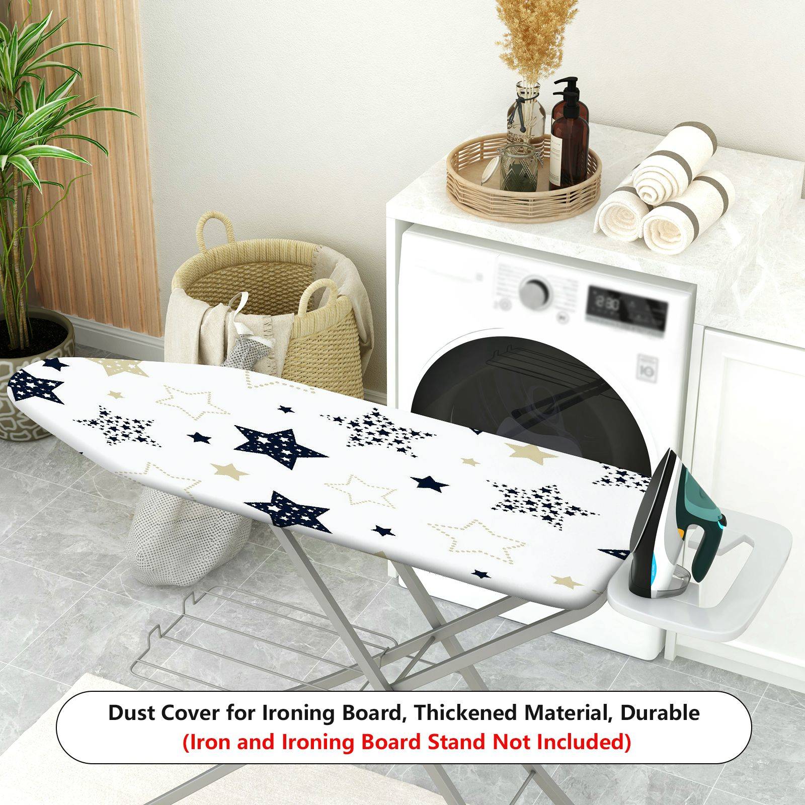 1-Piece Star Dot Pattern Universe Theme  Ironing Board Cover, Universal Size, Without Board