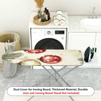 1-Piece Christmas Ornaments Pine Tree Snowfall  Ironing Board Cover, Universal Size, Without Board