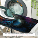 1-Piece Tiger Art Colorful Animal  Ironing Board Cover, Universal Size, Without Board