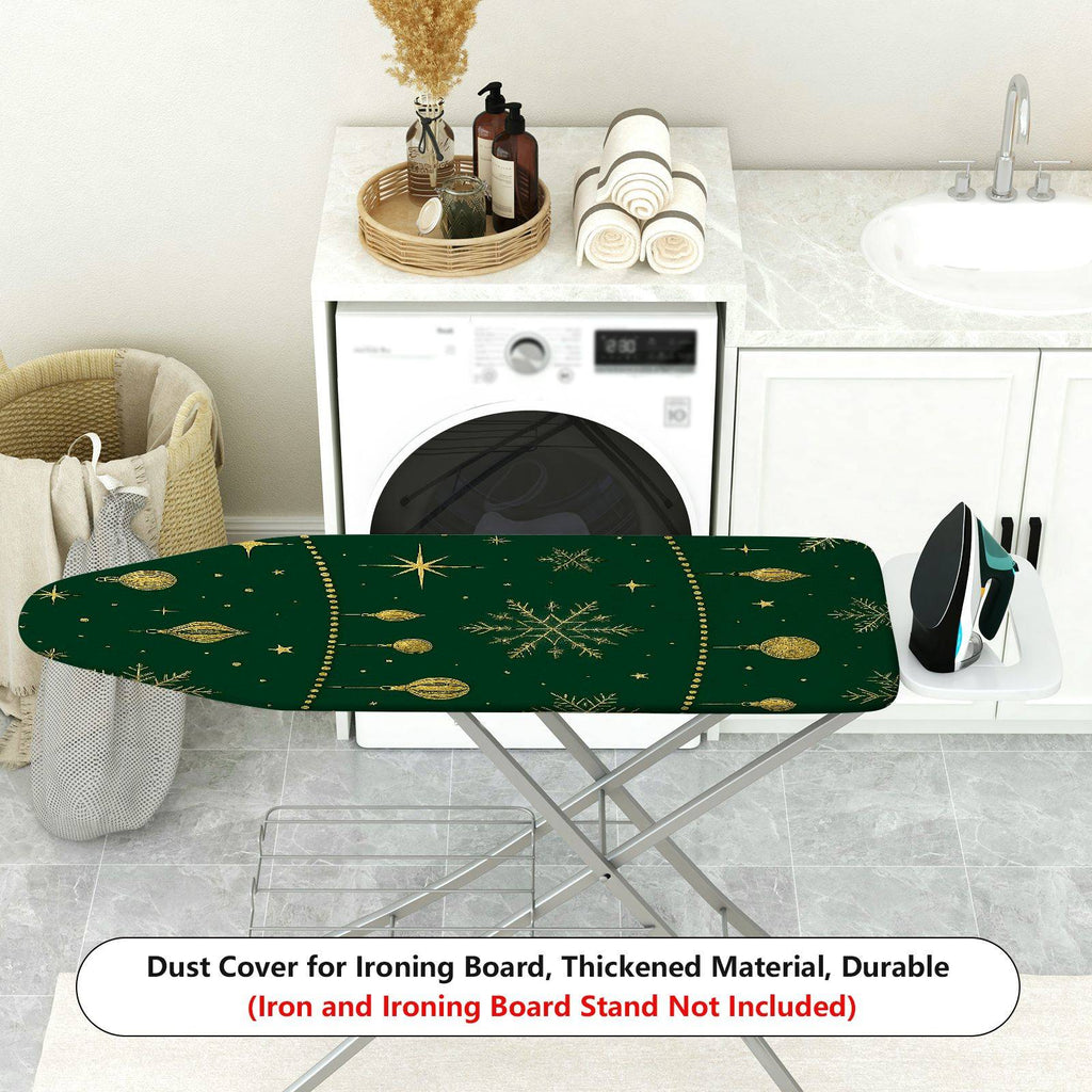 1-Piece Christmas Snowflake Star  Ironing Board Cover, Universal Size, Without Board