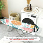 1-Piece Tropical Fruit Paradise Floral Pattern  Ironing Board Cover, Universal Size, Without Board
