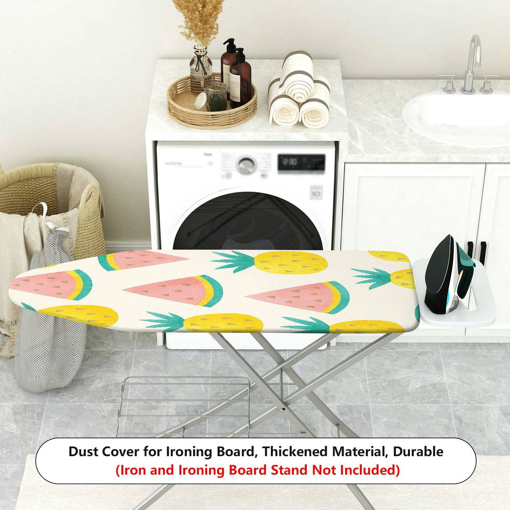 1-Piece Watermelon Pineapple Tropical  Ironing Board Cover, Universal Size, Without Board