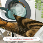1-Piece Cat Animal Green Eyes  Ironing Board Cover, Universal Size, Without Board