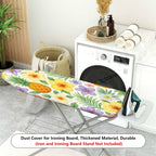 1-Piece Tropical Floral Pineapple  Ironing Board Cover, Universal Size, Without Board
