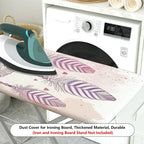 1-Piece Dreamcatcher Heart Feather  Ironing Board Cover, Universal Size, Without Board