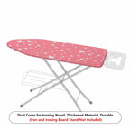 1-Piece Star Pink Elegant  Ironing Board Cover, Universal Size, Without Board