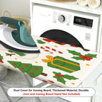 1-Piece Christmas Snowman Gift  Ironing Board Cover, Universal Size, Without Board
