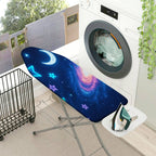 1-Piece Galaxy Stars Moon  Ironing Board Cover, Universal Size, Without Board