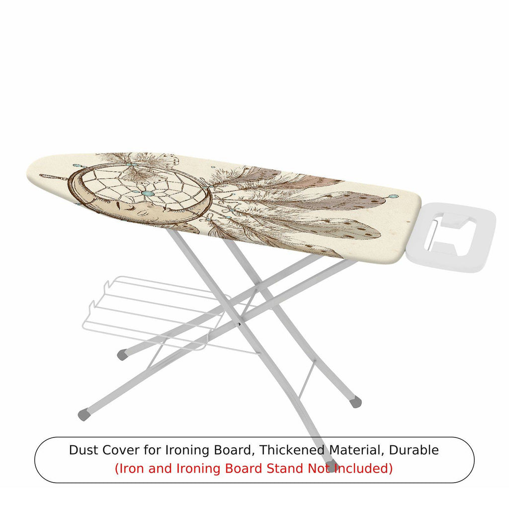 1-Piece Dreamcatcher Feather Bohemian  Ironing Board Cover, Universal Size, Without Board