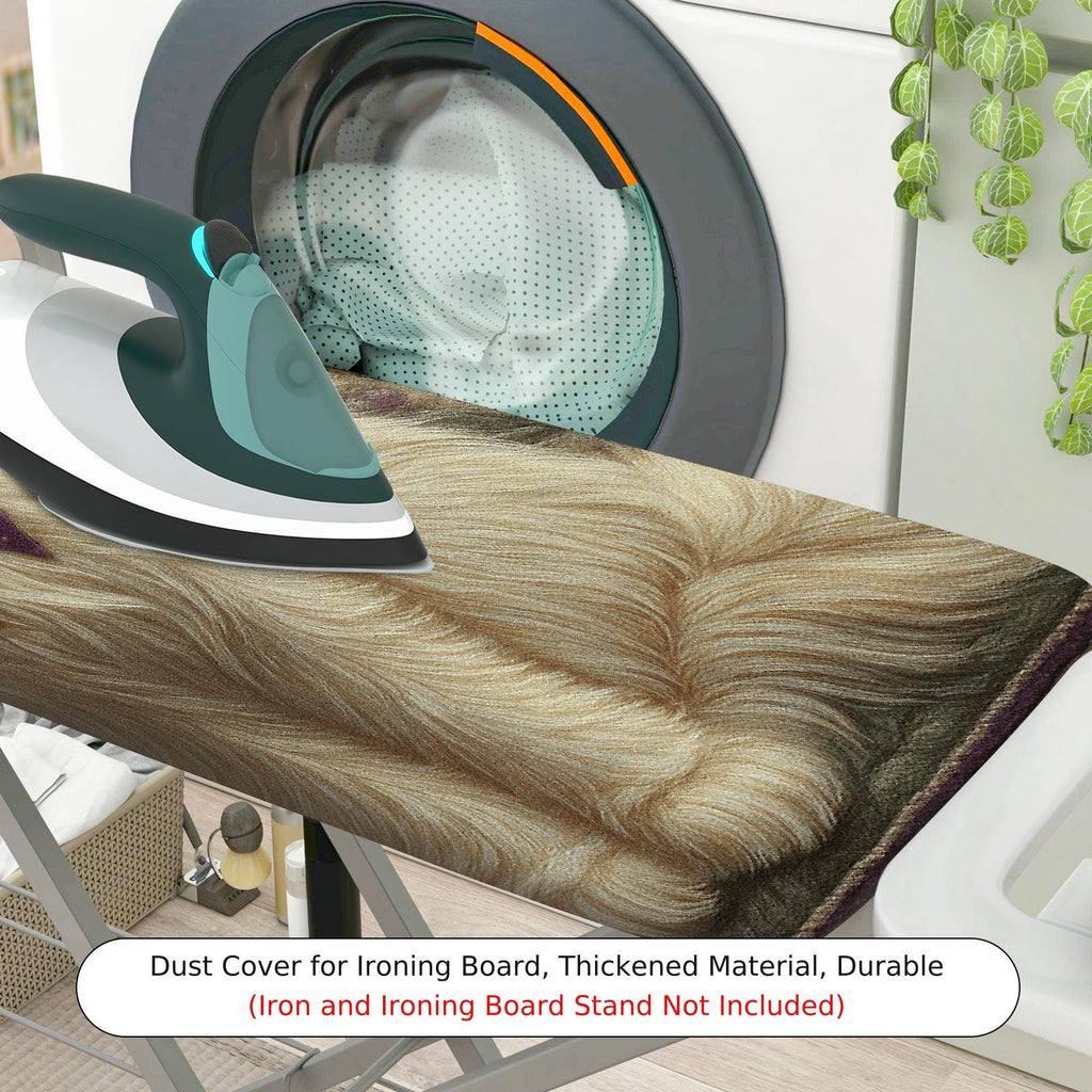 1-Piece Cat Floral Bow  Ironing Board Cover, Universal Size, Without Board