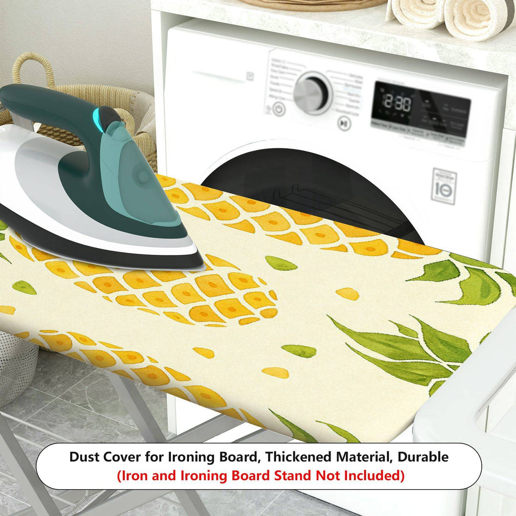 1-Piece Tropical Pineapple Pattern Summer  Ironing Board Cover, Universal Size, Without Board