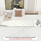 1-Piece Floral Leaf Star  Ironing Board Cover, Universal Size, Without Board