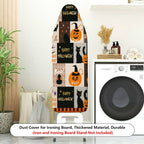 1-Piece Halloween Pumpkin Cat  Ironing Board Cover, Universal Size, Without Board