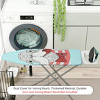 1-Piece Christmas Santa Claus  Ironing Board Cover, Universal Size, Without Board