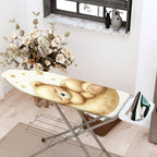 1-Piece Bear Sleeping Starry  Ironing Board Cover, Universal Size, Without Board