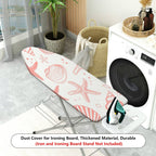 1-Piece Beach Starfish Shell  Ironing Board Cover, Universal Size, Without Board