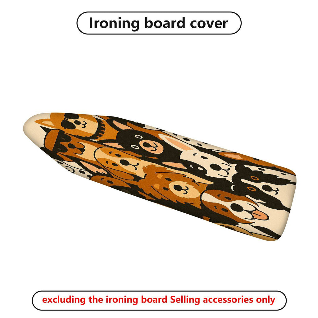 1-Piece Animal Print Dog  Ironing Board Cover, Universal Size, Without Board