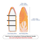 1-Piece Tropical Leaf Abstract Art Ironing  Ironing Board Cover, Universal Size, Without Board