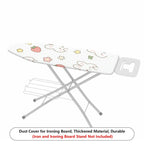 1-Piece Strawberry Rabbit Floral  Ironing Board Cover, Universal Size, Without Board