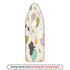 1-Piece Cat Yarn Playful  Ironing Board Cover, Universal Size, Without Board