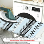 1-Piece Penguin Heart Tribal  Ironing Board Cover, Universal Size, Without Board