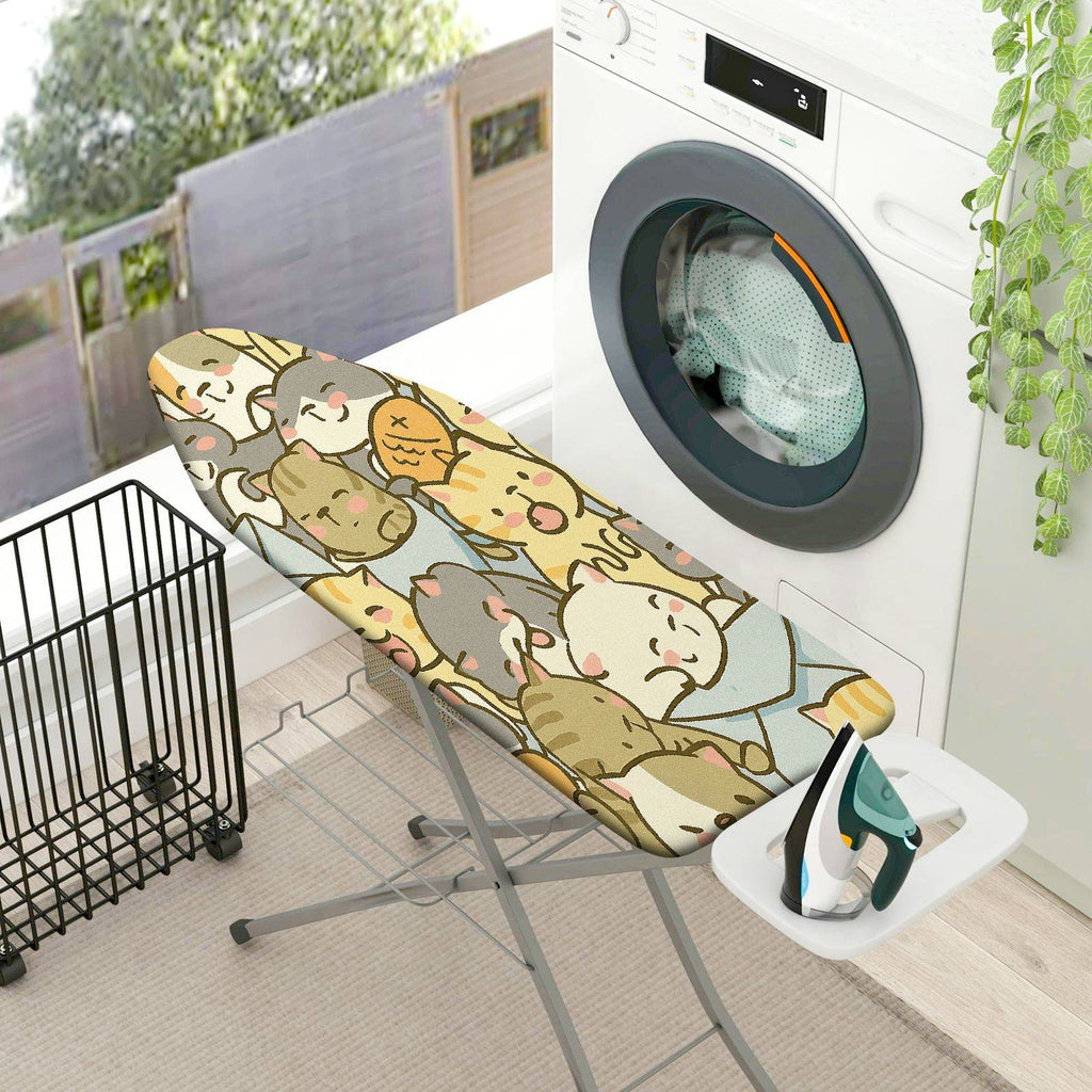 1-Piece Animals Cute Colorful  Ironing Board Cover, Universal Size, Without Board