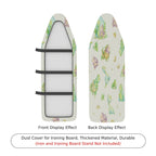 1-Piece Dinosaur Green Plants Animal  Ironing Board Cover, Universal Size, Without Board