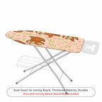 1-Piece Sloth Floral Animal  Ironing Board Cover, Universal Size, Without Board
